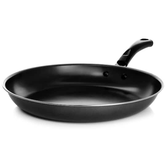 Gibson Everyday® Highberry 2-Piece Metallic Gray 12" & 10" Frying Pan Set